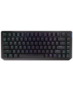 Endorfy herní klávesnice Thock 75% Wireless Red / RGB / red sw. / bezdrátová / mechanická / US layout / zkrácená /černá