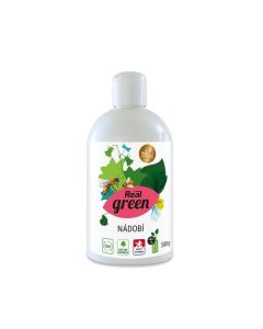 Prostředek na nádobí Real green, 500 g