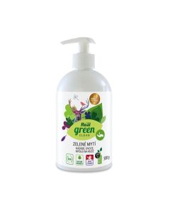 Prostředek na nádobí a ruce Real green, 500g
