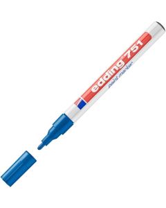 Lakový popisovač Edding 751, modrý