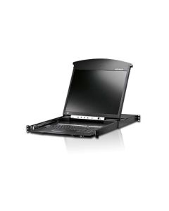 ATEN KVM switch KL-1516AIN 16PC KVM 19"LCD CAT5, Over the NET
