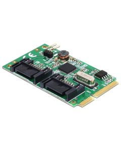 Delock MiniPCIe I/O PCIe full size 2 x SATA 6 Gb/s