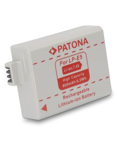 PATONA baterie pro foto Canon LP-E5 850mAh