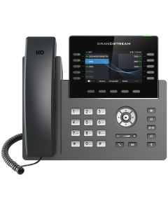 Grandstream GRP2615/ VoIP telefon/ barevný display/ 5x SIP/ 2x Gbit LAN/ 1x USB/ WiFi, BT/ PoE