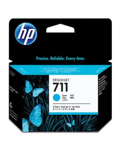 HP Ink Cartridge 711/Cyan/3x29m/3-Pack