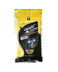 Coyote Cockpit čistící ubrousky - vanilka, 30 ks