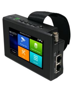XtendLan Ruční tester IP a analog kamer, 4" touch, LAN, PoE, video-in, CVI/AHD/TVI, 12V out
