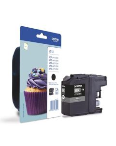 Brother LC-123BK (inkoust black,600 str.@ 5%  draft)