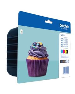 Brother LC-123VALBP (inkoust multipack -  černá + tři barvy)