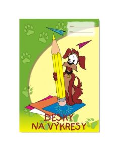 Desky na výkresy Stepa - A3, dětský motiv, 1 ks