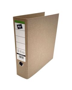 Pák.pořadač HIT Office Kraft FSC - A4, 8 cm, hnědý