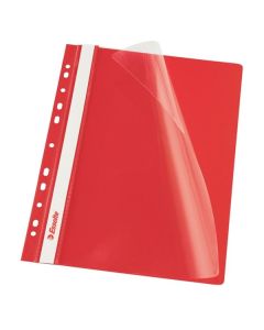 Závěsný rychlovazač Esselte VIVIDA, A4, červený