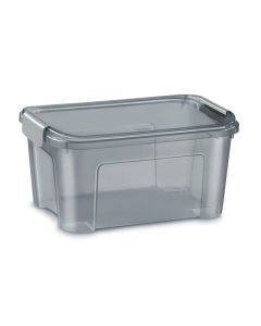 Plastová krabice Shadow-recykl.materiál,šedá,13 l