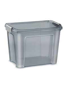 Plastová krabice Shadow-recykl.materiál,šedá,18 l