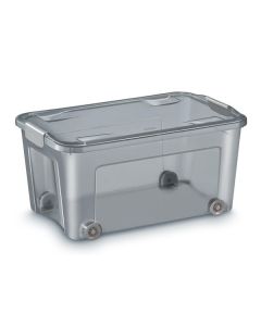 Plastová krabice Shadow-recykl.materiál,šedá,43 l