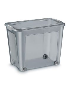 Plastová krabice Shadow-recykl.materiál,šedá,67 l