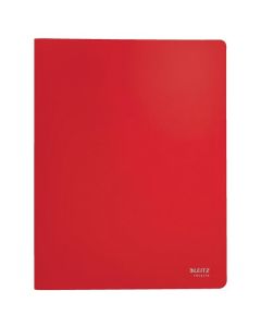 Katalog.kniha Leitz RECYCLE-A4,40 kapes,eko.,červ.