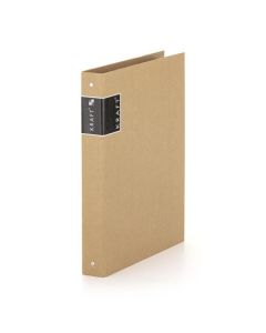 2kroužkový pořadač Kraft nature - A4, 4 cm, hnědý
