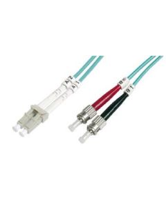 OPTIX LC-ST Optický patch cord  50/125 2m Duplex OM3