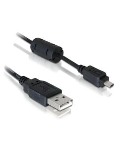 Delock kabel USB 2.0 k fotoaparátům Nikon 8pin UC-E6 USB 1,83m