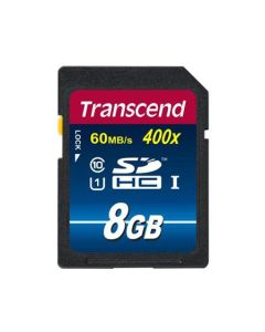 Transcend 8GB SDHC (Class10) UHS-I 400X (Premium) paměťová karta     