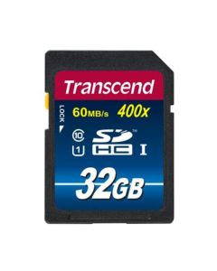 Transcend 32GB SDHC (Class10) UHS-I 400X (Premium) paměťová karta