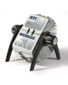 Otočný vizitkář Durable Visifix, černý