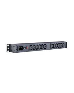 CyberPower Rack Mount Basic PDU,C20->12x C13,16A,1U