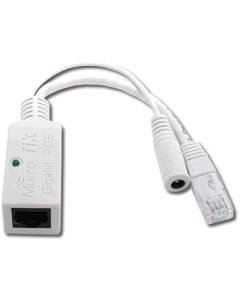MikroTik RBGPOE Gigabit PoE injektor s LED indikací