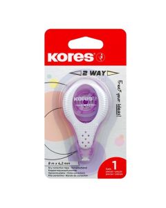 Korekční strojek Kores 2 Way Pastel,4,2 mm, 8 m