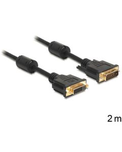 Delock prodlužovací kabel DVI-D 24+1 samec > samice 2 m