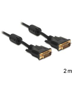 Delock připojovací kabel DVI-D 24+1 samec > samec 2 m