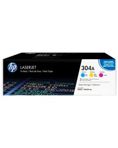HP toner 304A/CMY/3x2800 stran/3-pack