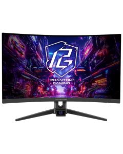 Phantom Gaming by Asrock monitor PG27FRS1A prohnutý 27"/ VA/1920x1080/280Hz/300cd/m2/1ms/DP/HDMI/speaker