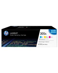 HP toner 305A/CMY/3x2600 stran/3-pack