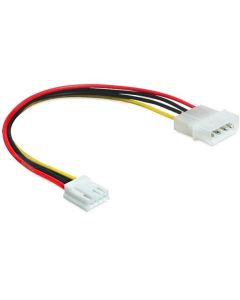 Delock napájecí kabel Molex 4 pin samec > 3.5 floppy samice