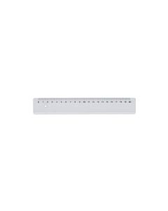 Plastové pravítko - 20 cm, transparentní