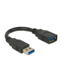Delock USB 3.0 kabel prodlužující A/A samec/samice délka 15cm