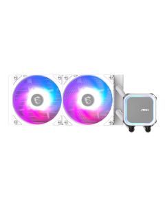 MSI vodní chladič CPU MAG CORELIQUID A13 240 WHITE/ 2x 120mm ARGB fan / bílý