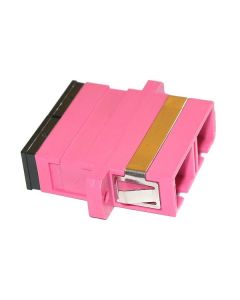 XtendLan SC-SC duplex adapter MM, OM4, fialová, do optických rozvaděčů