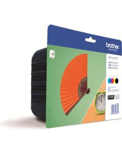 Brother LC-129XLVALBP(inkoust multipack - černá+tři barvy)
