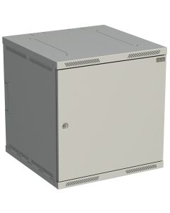 SOLARIX Rozvaděč nástěnný SENSA 12U 600mm, dveře plech, RAL 7035, SENSA-12U-66-21-G