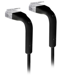 Ubiquiti UniFi Ethernet Patch Kabel - délka 0,3m, Cat6, černý