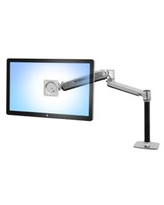 ERGOTRON LX HD Sit-Stand Desk Mount LCD Arm, Polished, stolní rameno max  46" display