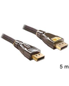 Delock Displayport kabel samec - samec 5 m PREMIUM