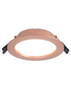 IMMAX NEO DOWN podhledové (stropní) svítidlo, 12cm, 12W, BEACON, CCT, měď/Rose gold, Wi-Fi, TUYA