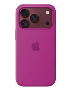 iPhone 18 Pro Silicone Case with MS - Magenta
