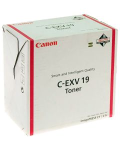 Canon originální  TONER CEXV19 MAGENTA Imagepress C1/C1+ 16 000 stran A4 (5%)