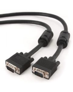 GEMBIRD Kabel přípojný k mon 15M/15M VGA 3m stíněný extra, ferrit BLACK