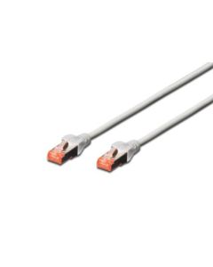 Digitus Patch Cable,S-FTP, CAT 6, AWG 27/7, LSOH, Měď, šedý 1,5m